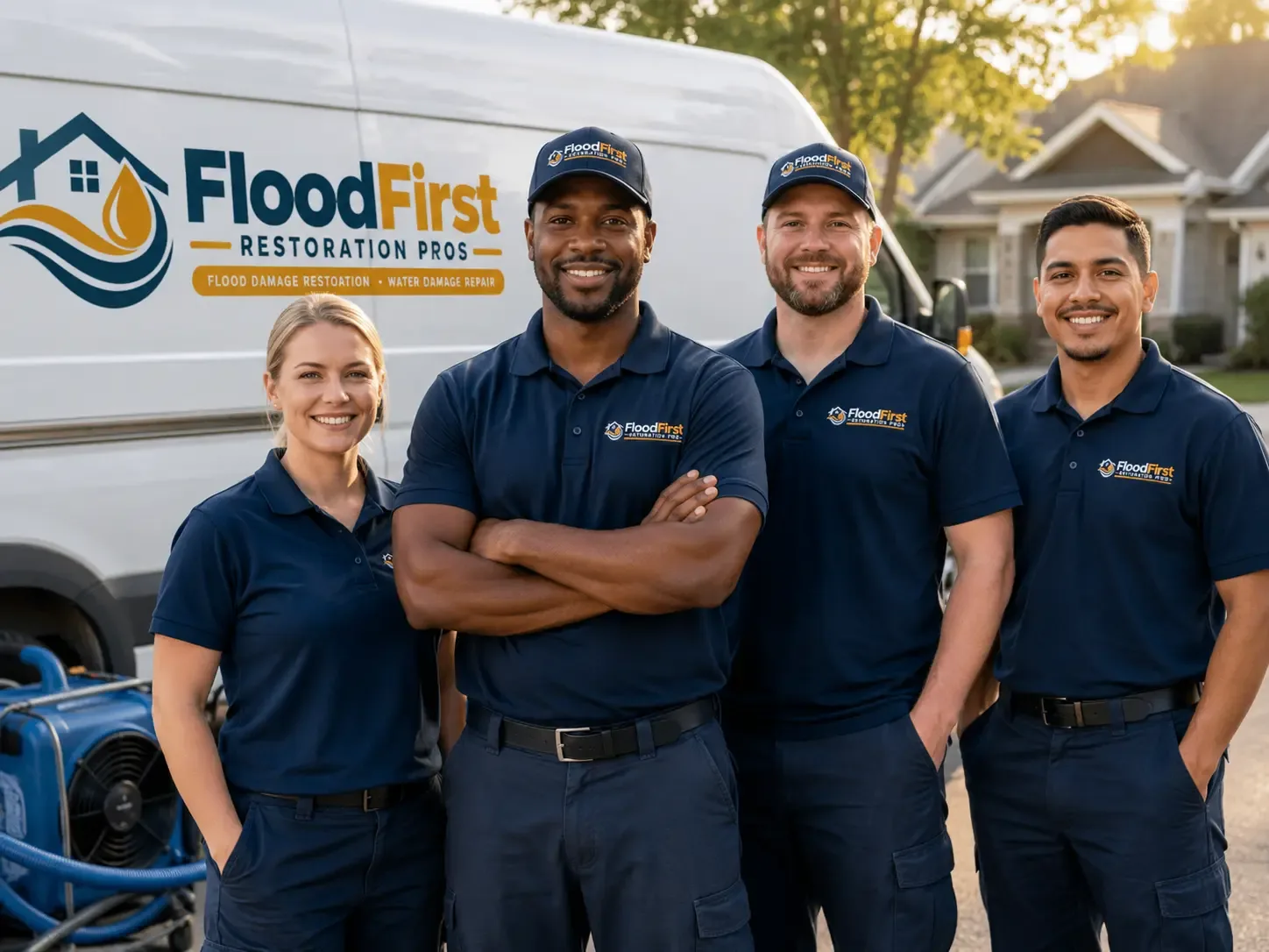 Flood Damage Restoration company in Harwood, MD