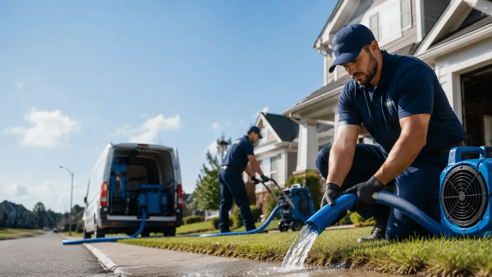Flood Damage Restoration in Harwood, MD